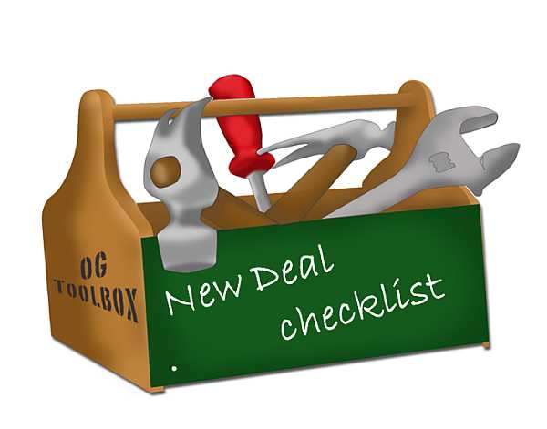 Toolbox Checklist